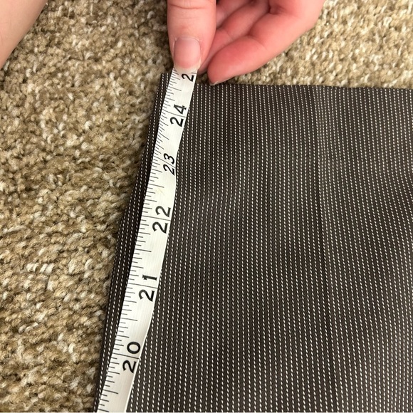 Banana Republic Martin Fit Dress Pants Women’s Size 4 Brown Micro Stripe Stretch - Picture 6 of 7